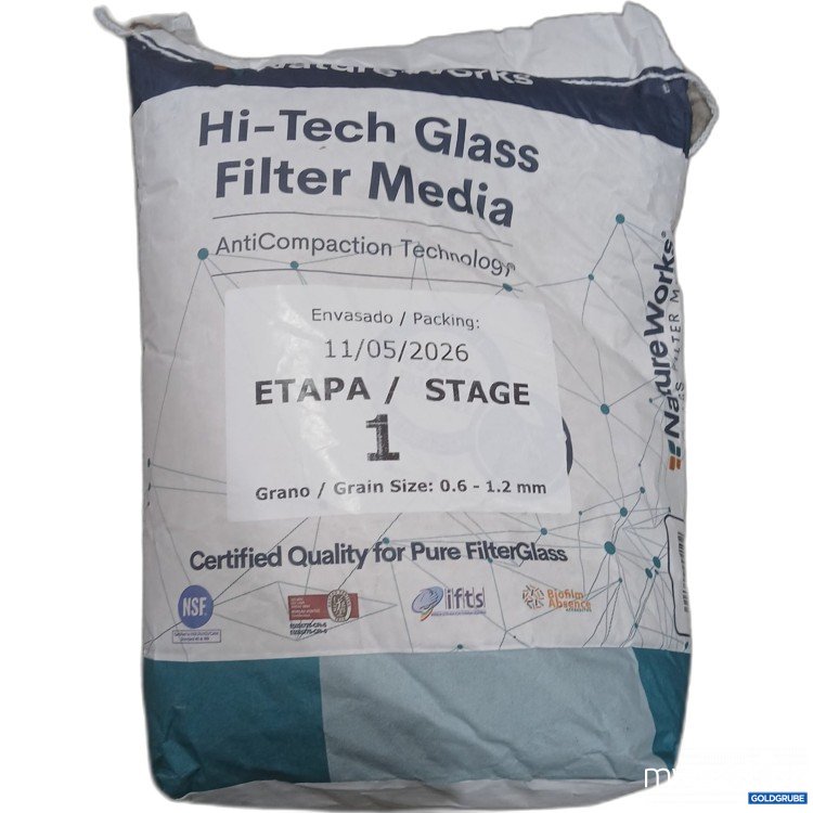 Artikel Nr. 991217 Artikel Nr. 991217: Nature Works Hi-Tech Glass Filter Media Stage 1 0,6-1,2mm 10kg