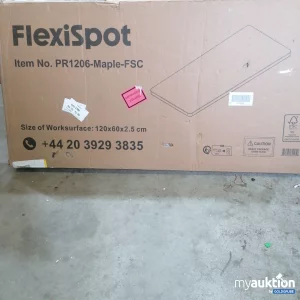 Auktion Flexispot Schreibtischplatte Ahorn PR1206-Maple-FSC 