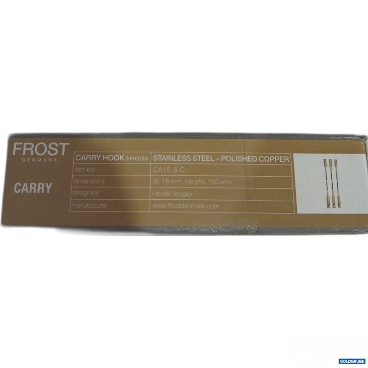 Artikel Nr. 445218 Artikel Nr. 445218: Frost Carry Hook 3Pieces stainless steel ø16mm Height 100mm