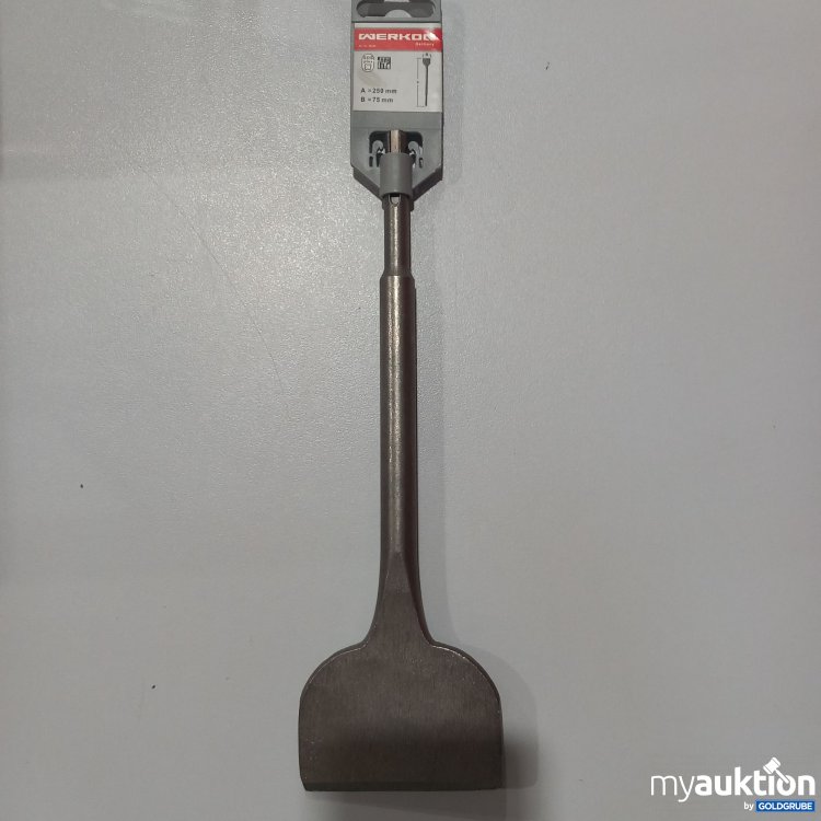Artikel Nr. 762218 Artikel Nr. 762218: Werkon SDS Plus Spatmeißel A=250mm B=75mm