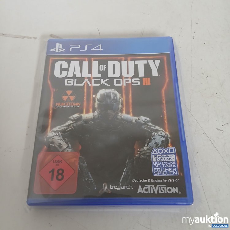 Artikel Nr. 819218 Artikel Nr. 819218: Call of Duty Black OPS lll PS4
