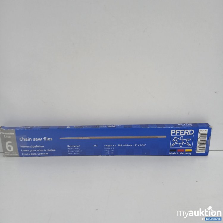 Artikel Nr. 821218 Artikel Nr. 821218: Pferd Premium Line Chain sew files 200x4,8mm 6Stk