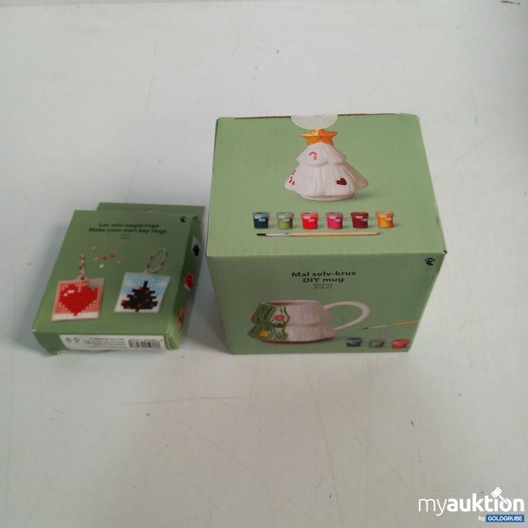 Artikel Nr. 871218 Artikel Nr. 871218: Make your-own key rings und Becher zum Selbermalen 17.5cm