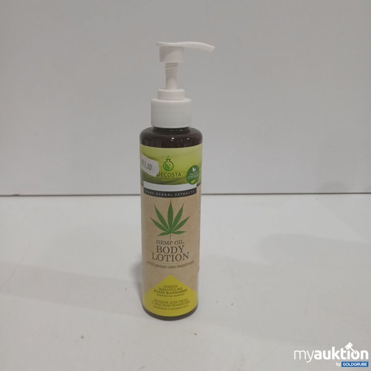 Artikel Nr. 884218: Decosta Hemp Oil Body Lotion 250ml 