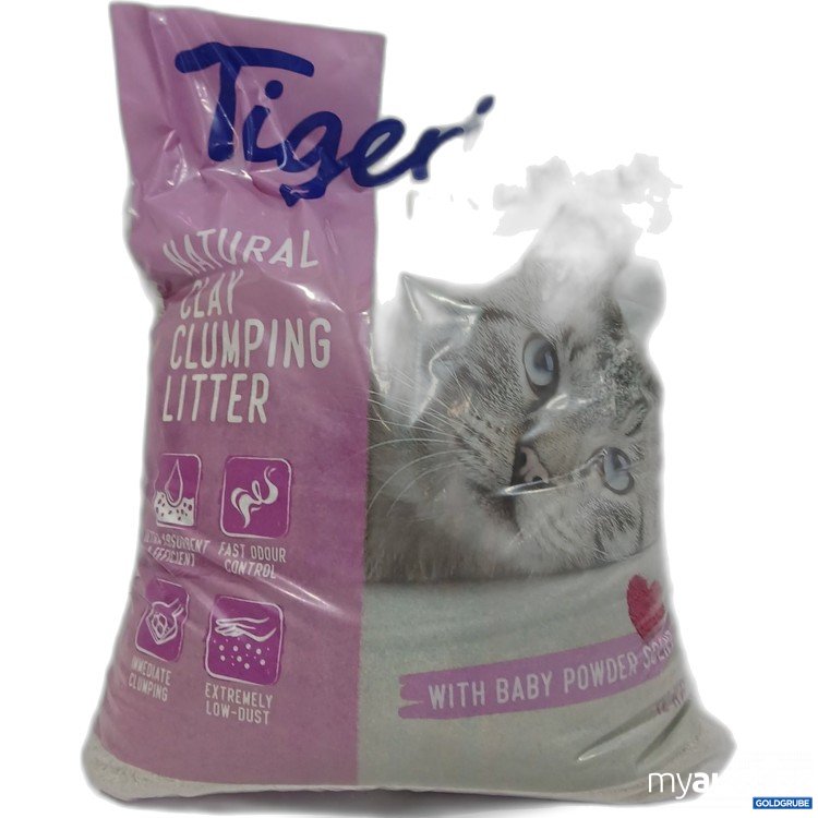 Artikel Nr. 885218: Tigerino Premium Natural Katzenstreu 12kg 