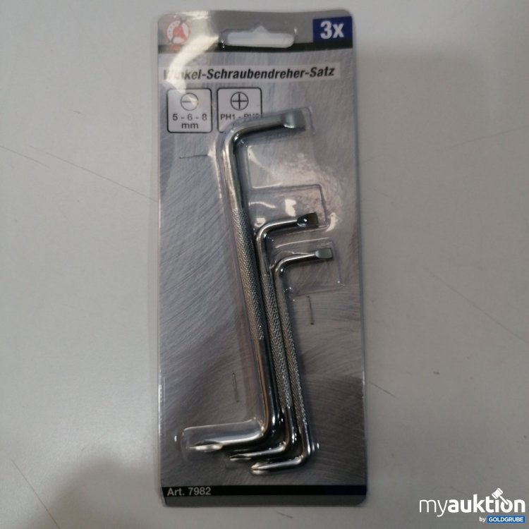 Artikel Nr. 896218: Winkel-Schraubendreher Satz 3Stk 