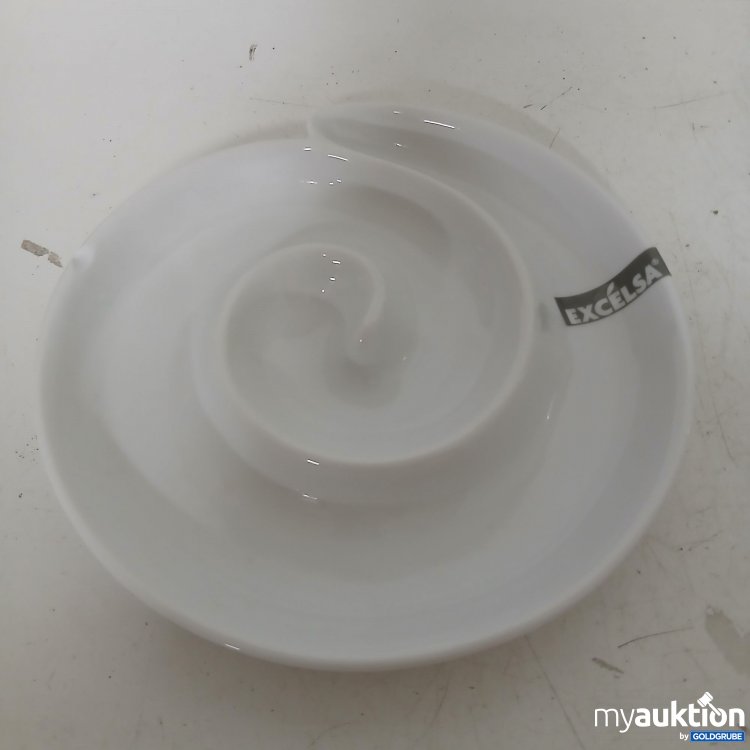 Artikel Nr. 902218: Excelsa White Spirale Teller 18x18cm
