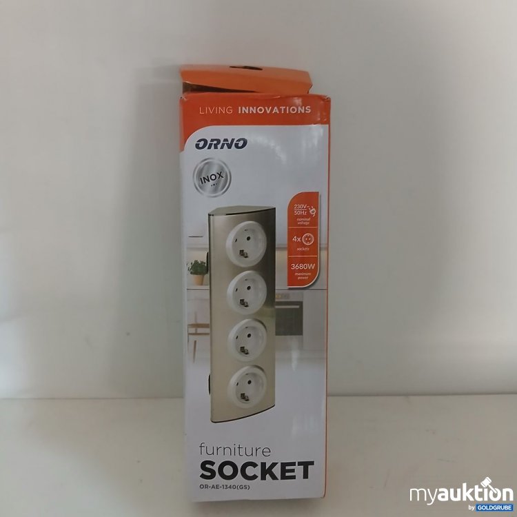 Artikel Nr. 921218: ORNO furniture SOCKET OR-AE-1340(GS) 230V 3680W