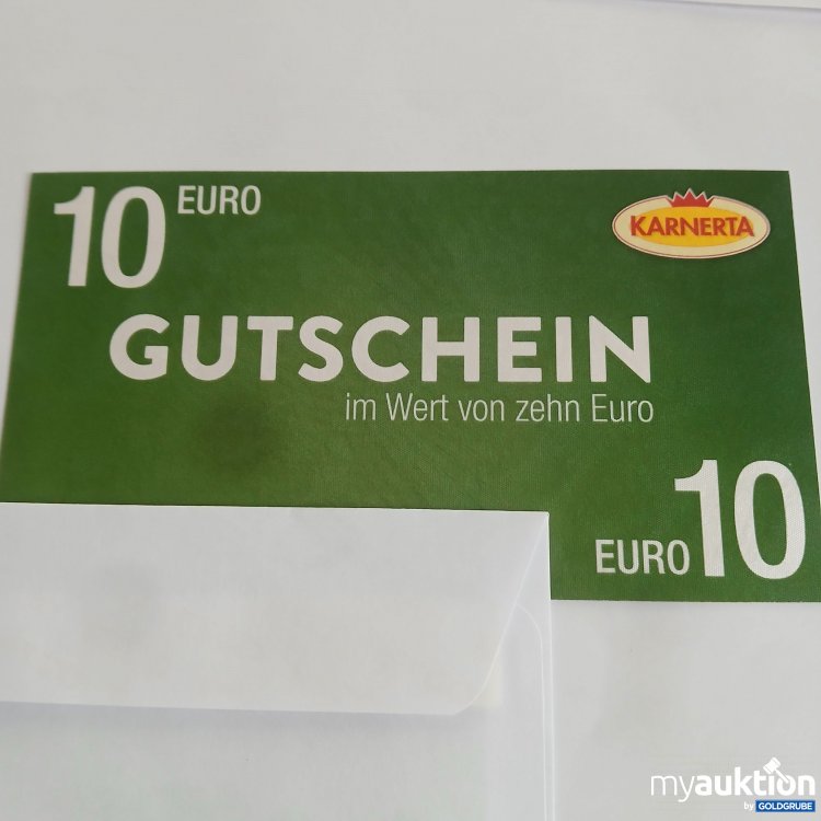 Artikel Nr. 952218 Artikel Nr. 952218: Karnerta Klagenfurt Gutschein Wert 10€