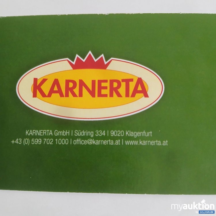 Artikel Nr. 952218 Artikel Nr. 952218: Karnerta Klagenfurt Gutschein Wert 10€