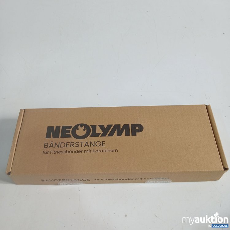 Artikel Nr. 964218: Neolymp Bänderstange für Fitnessbänder mit Karabinern 