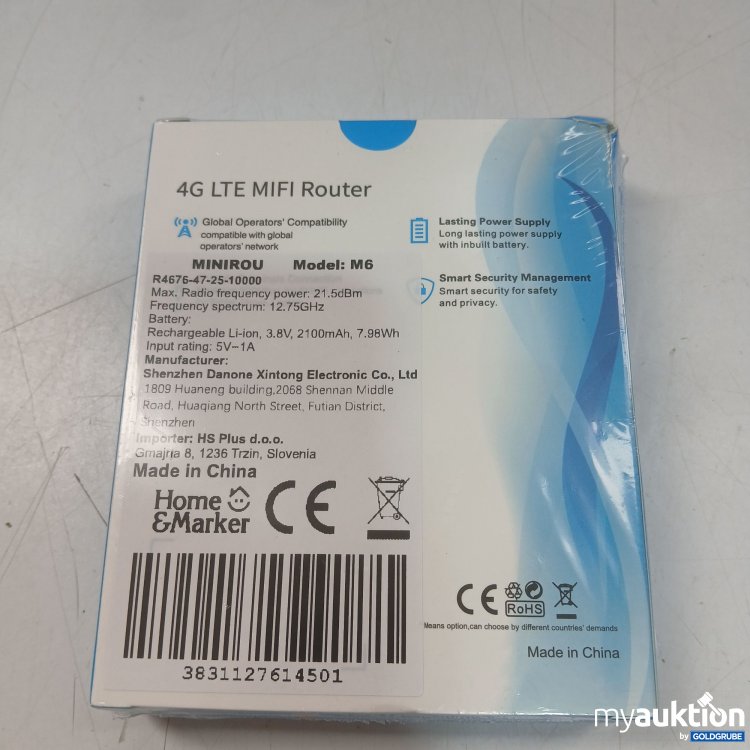 Artikel Nr. 984218: Home& Marker 4G Wireless Mobile WIFI Pro 