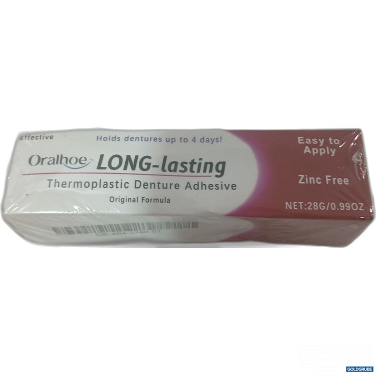 Artikel Nr. 989218 Artikel Nr. 989218: Oralhoe Long-Lasting Thermoplastic Denture Adhesive 28g