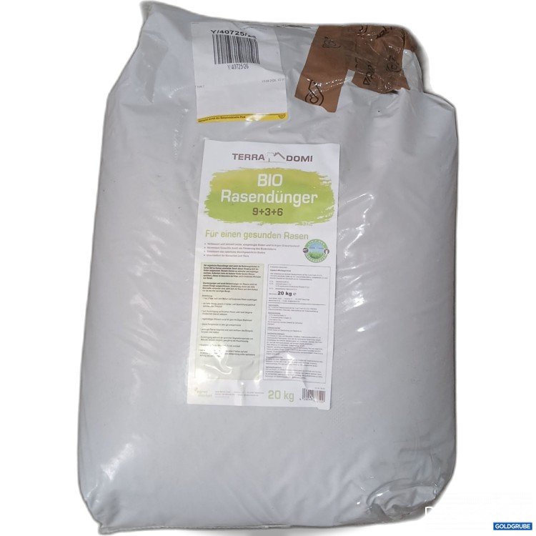 Artikel Nr. 992218: Terra Domi Bio Rasendünger 9+3+6 20kg