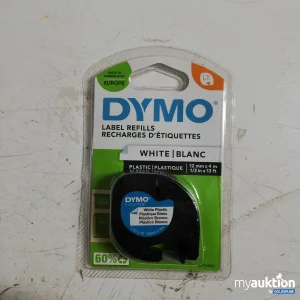 Auktion Dymo Label Refill white 12mm x 4m