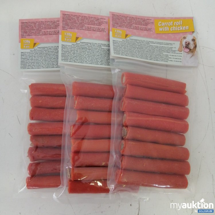 Artikel Nr. 425219: Carrot Roll with chicken Hundeleckerli 130 g