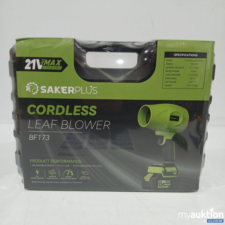 Artikel Nr. 523219: Sakerplus Cordless Leaf Blower BF173 