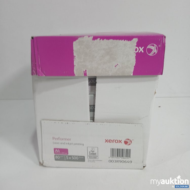 Artikel Nr. 827219 Artikel Nr. 827219: Xerox A4 Kopierpapier 5x500Stk