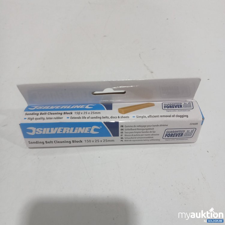 Artikel Nr. 887219 Artikel Nr. 887219: Silverline Sanding Belt Cleaning Block 150x25x25mm