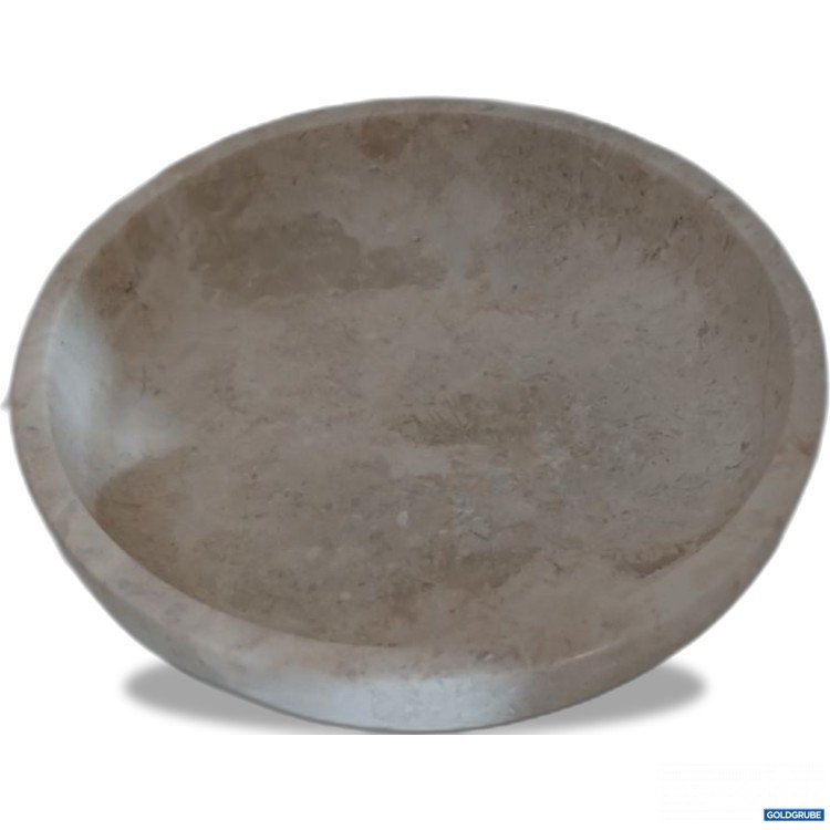 Artikel Nr. 921219: Schale rund Naturstein Shelf & Nook Travertin ø21cm