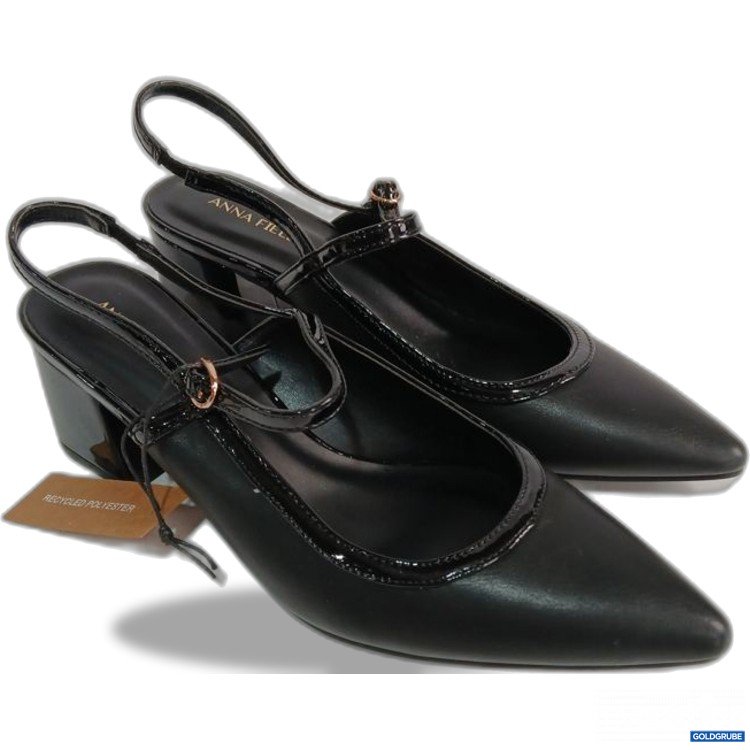 Artikel Nr. 932219: ANNA FIELD Slingpumps Schwarz Absatzschuhe Größe 39