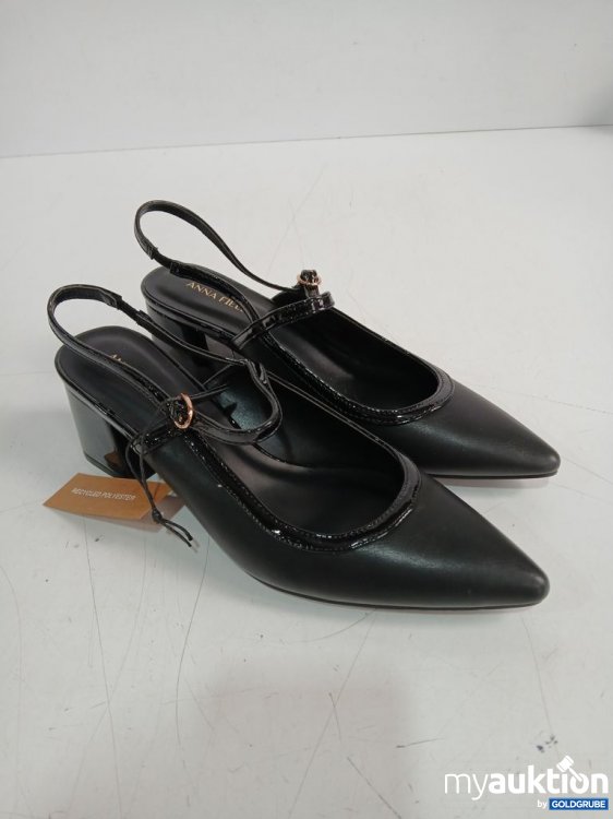 Artikel Nr. 932219: ANNA FIELD Slingpumps Schwarz Absatzschuhe Größe 39
