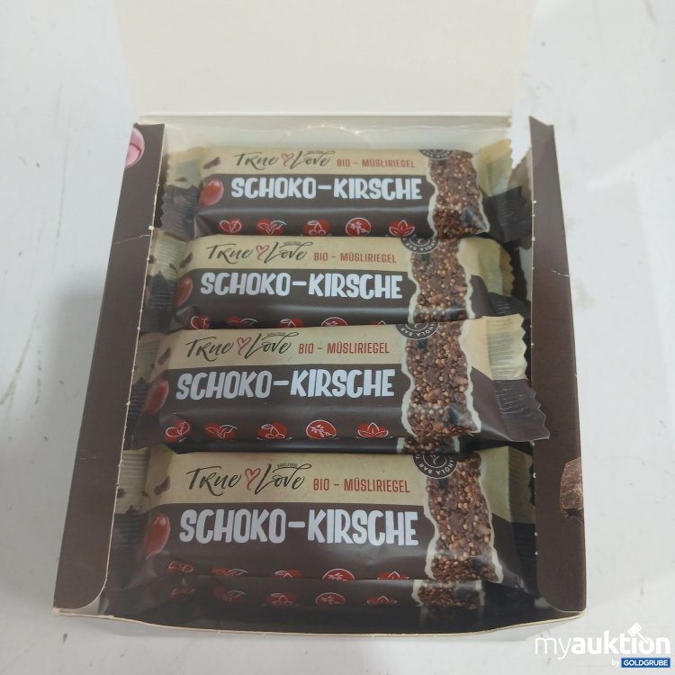 Artikel Nr. 979219 Artikel Nr. 979219: True Love Bio Müsli Riegel Schoko-Kirsche 12x36g