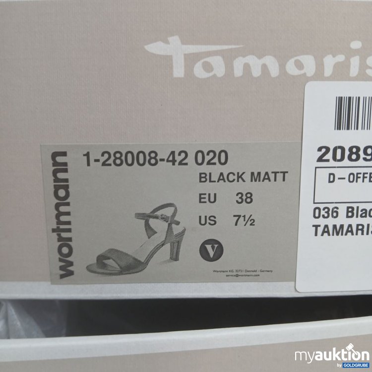 Artikel Nr. 992219 Artikel Nr. 992219: Tamaris Sandalen Schwarz