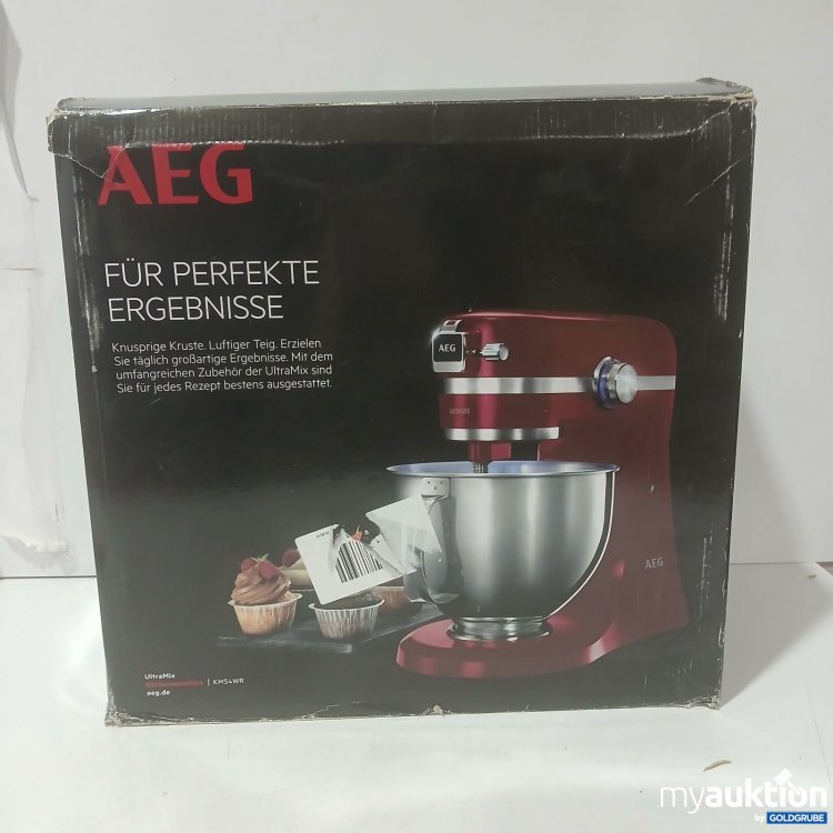 Artikel Nr. 468220 Artikel Nr. 468220: AEG Küchenmaschine UltraMix KM54WR