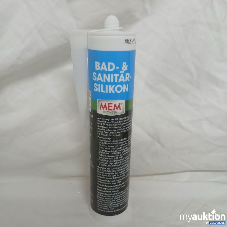 Artikel Nr. 817220 Artikel Nr. 817220: Mem Bad-& Sanitär Silikon 300ml