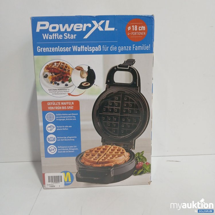 Artikel Nr. 832220: Mediashop Power XL Waffle Star 18cm 