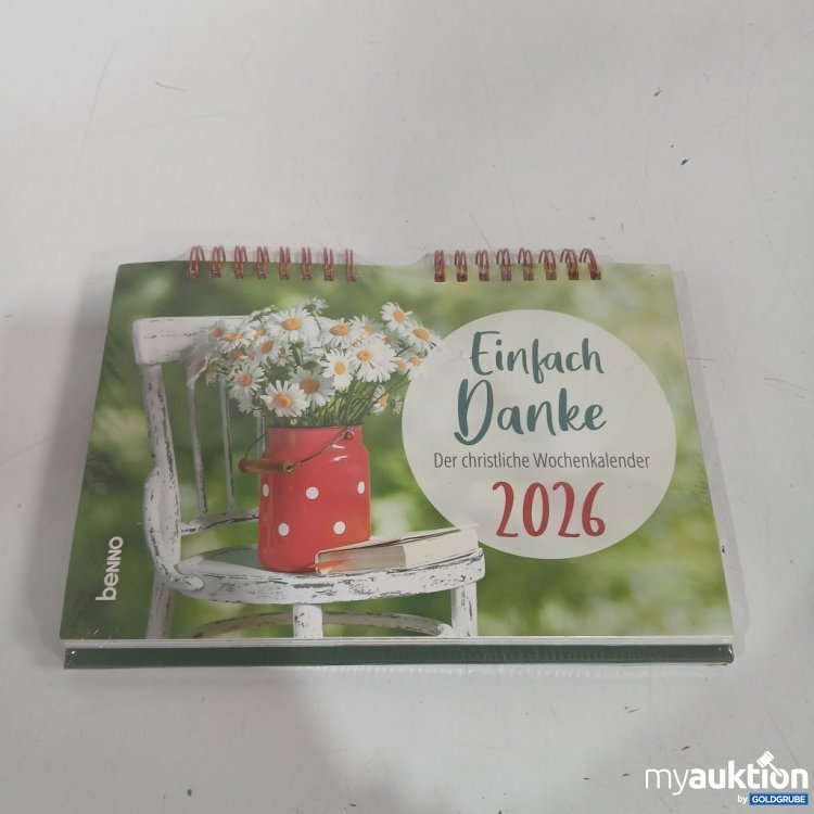 Artikel Nr. 919220: benino Einfach Danke Der christliche Wochenkalender 2026