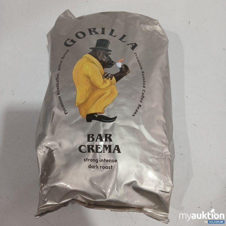 Artikel Nr. 970220: Gorilla Bar Crema Bohne 1kg 