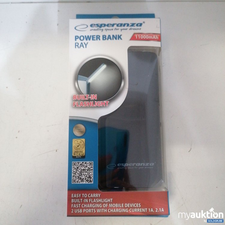 Artikel Nr. 419221: Esperanza Power Bank Ray 11000mAh