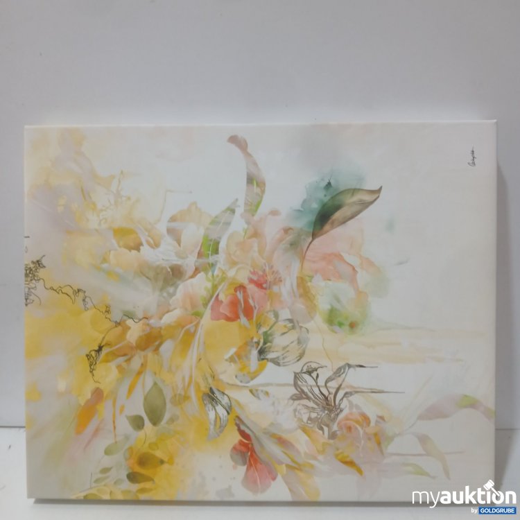 Artikel Nr. 466221 Artikel Nr. 466221: Leinwandbild abstrakte Blumenmalerei
Ca.50c x Ca.40cm