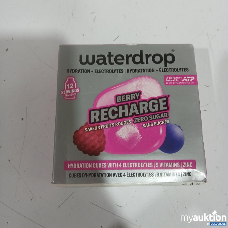 Artikel Nr. 477221: waterdrop Hydration Cubes Berry Recharge 12 Servings