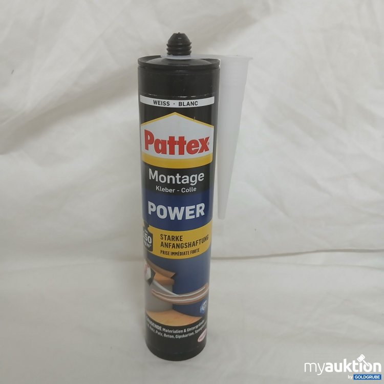 Artikel Nr. 817221 Artikel Nr. 817221: Pattex Montage Kleber Power Weiss 370g