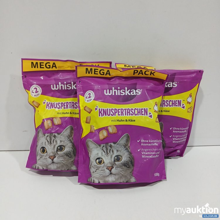 Artikel Nr. 867221: Whiskas Knuspertaschen 3x180g 