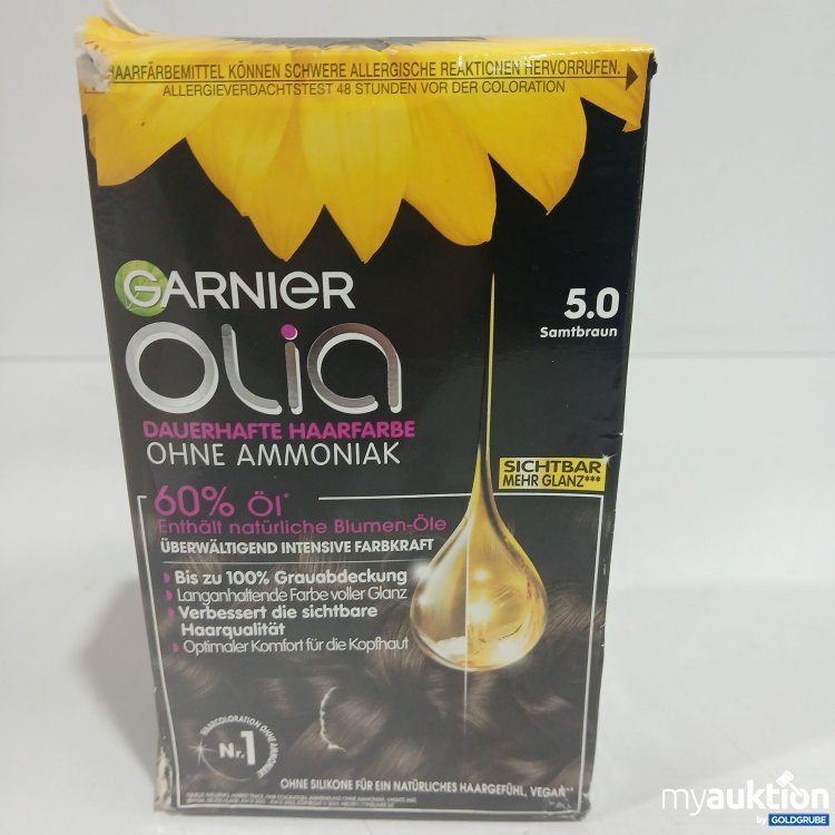 Artikel Nr. 876221 Artikel Nr. 876221: Garnier Olio Haarfarbe 5.0 Samtbraun