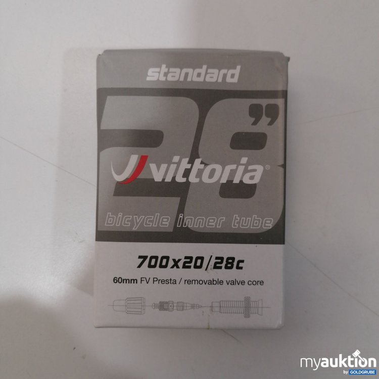 Artikel Nr. 896221: Standard Vittoria bicycle inner tube 700x20 60mm