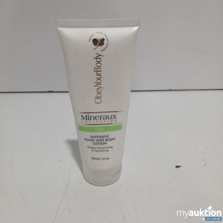 Artikel Nr. 904221: ObeyYourBody Mineraux Intensive Hand and Body Lotion