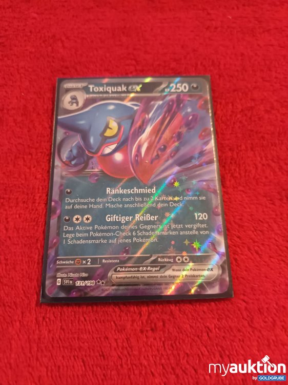 Artikel Nr. 907221 Artikel Nr. 907221: Pokemon Karte