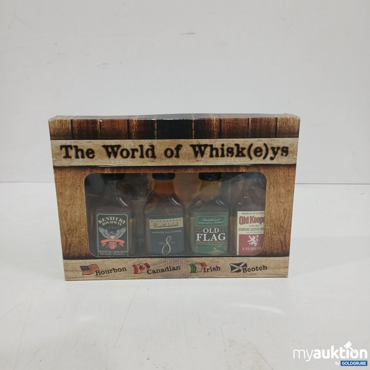 Artikel Nr. 956221: The World of Whiyk(e)ys 4x0.04l 