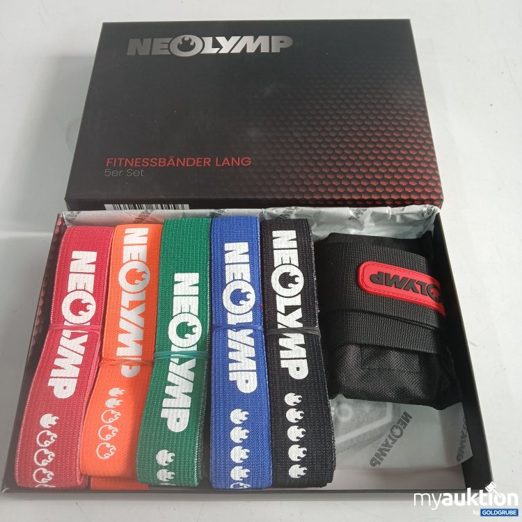Artikel Nr. 964221: Neolymp Fitnessbänder lang 5er Set 