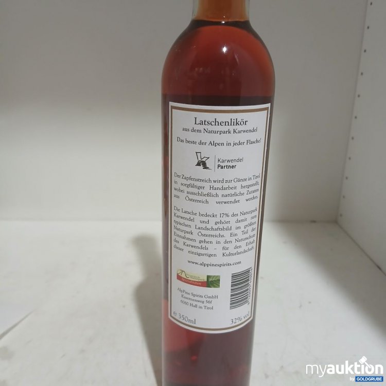 Artikel Nr. 969221 Artikel Nr. 969221: Alpine Spirits Latschenlikör 350ml