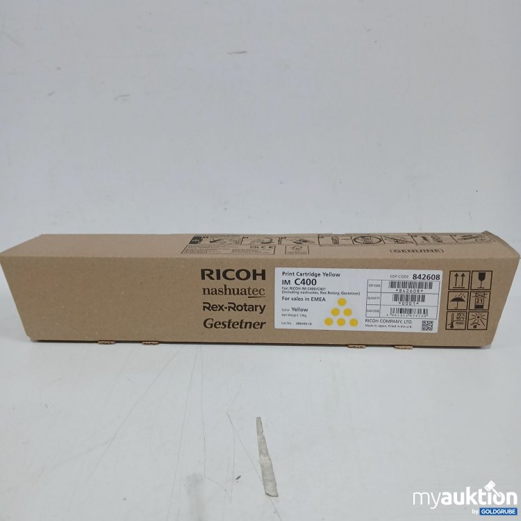 Artikel Nr. 982221: Ricoh Print Cartridge Yellow  IM C400