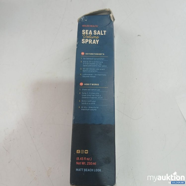 Artikel Nr. 987221 Artikel Nr. 987221: Wolodog Sea Salt Volume Spray 250ml