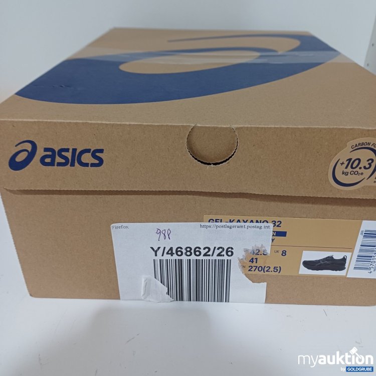 Artikel Nr. 464222 Artikel Nr. 464222: Asics Laufschuhe schwarz Größe 42.5
