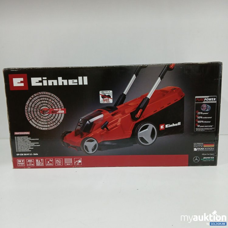 Artikel Nr. 805222 Artikel Nr. 805222: Einhell Professional Akku-Rasenmäher GP-CM 36/41 Li-Solo