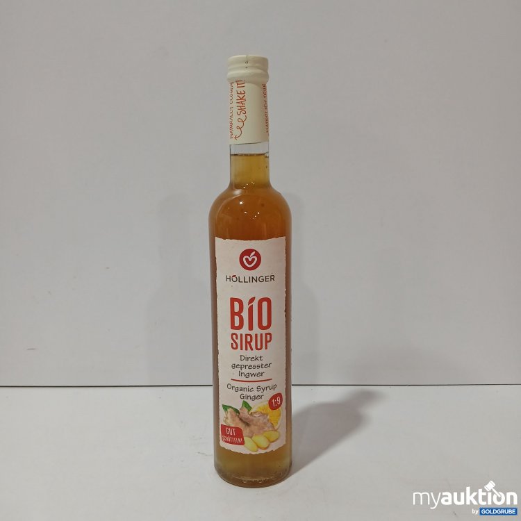 Artikel Nr. 854222 Artikel Nr. 854222: Holländer Bio Sirup Organic Syrup Ginger 1:9 500ml